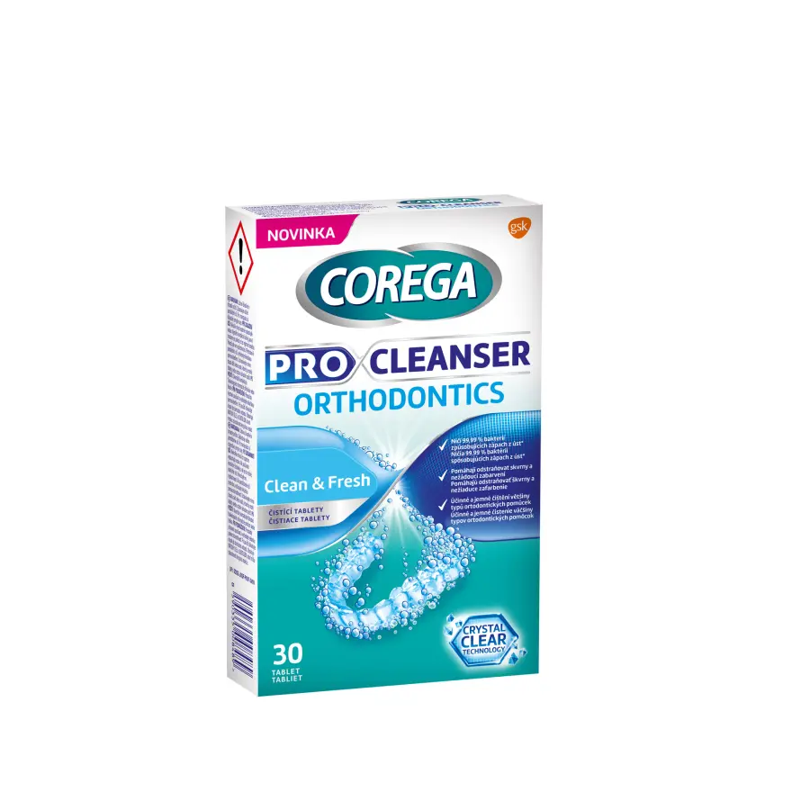 6930_4654696 COREGA PRO CLEANSER ORTHO CISTICI TABLETY 30KS